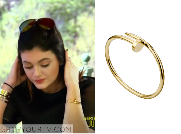 kylie jenner bracelet cartier