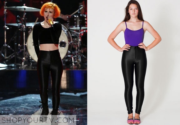 The Voice: Season 5 Hayley Williams' Black Spandex Pants