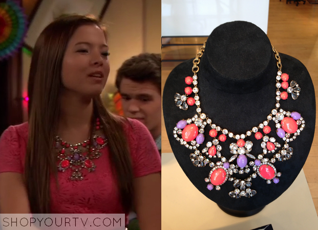 I Didn T Do It Season 1 Episode 1 Jasmine S Gemstone Jeweled Necklace Shop Your Tv