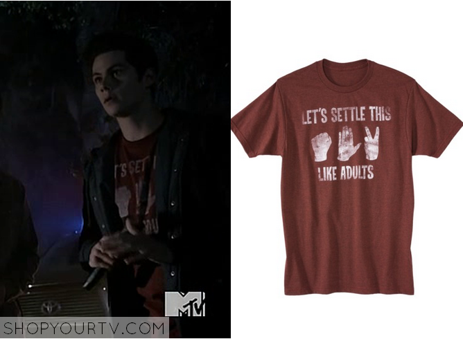 Teen Wolf: Season 3 Episode 14 Stile's Red Shirt