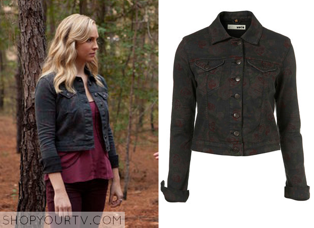 The Vampire Diaries: Season 2 Episode 10 Caroline's Dark Floral