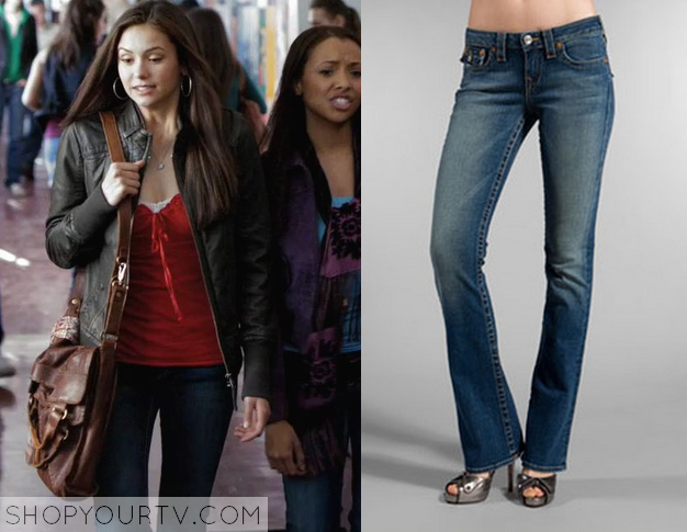 elena gilbert denim dress