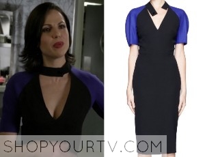 Once Upon a Time: Season 3 episode 16 Regina's black and blue dress ...