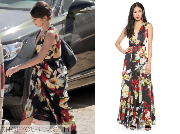 Modern Family: Season Your | Floral Gown Black 24 TV 5 Shop Episode Haley\'s