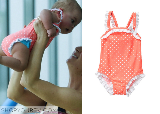 Offspring Season 5 Episode 1 Zoes Pink Polka Dot Bathers Shop Your Tv