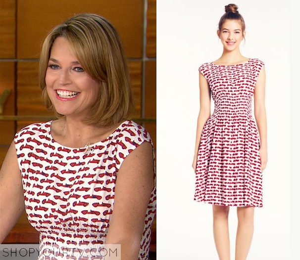 Savannah Guthrie Fashion, Clothes, Style and Wardrobe worn on TV Shows