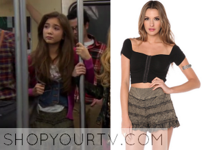 Girl Meets World: Season 1 Episode 1 Riley's Black Tiered Shorts | Shop ...