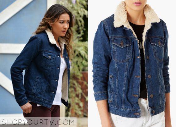 topshop sherpa jacket