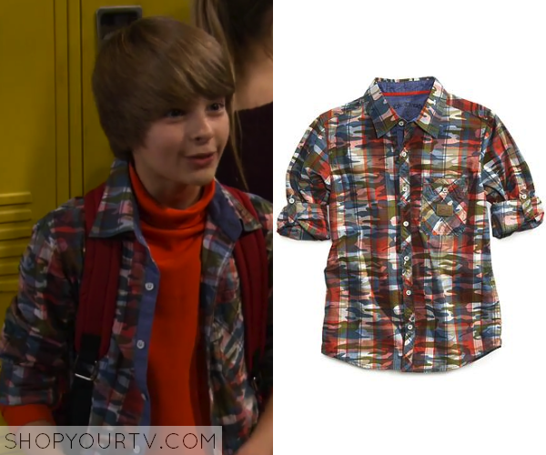 Girl Meets World: Season 1 Episode 4 Farkle's Camo Plaid Shirt | Shop ...