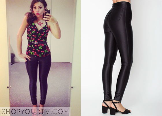 Purple Glitter Leggings | URBAN TOUCH | SilkFred US