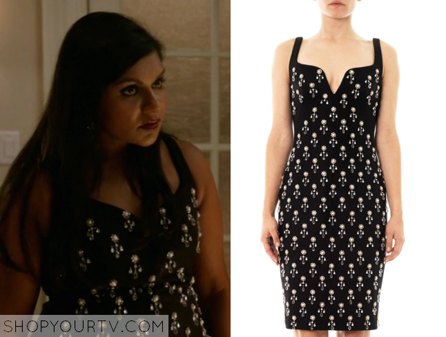 The Mindy Project: Season 3 Episode 2 Mindy's Orange Lace Bra