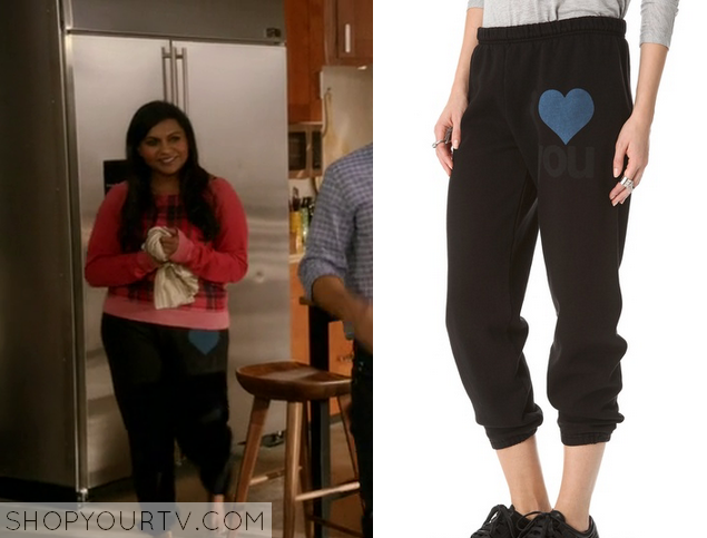 The Mindy Project: Season 3 Episode 2 Mindy's Orange Lace Bra