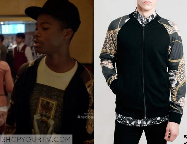 Red Band Society: Season 1 Episode 4 Dash's Leopard Sleeve Jacket ...