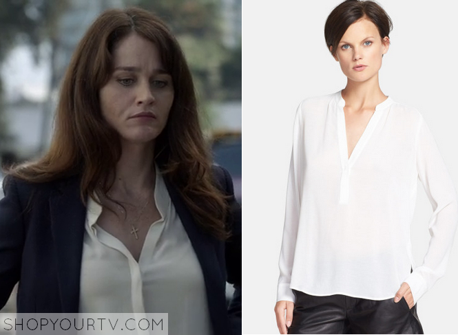 The Mentalist Season 7 Episode 1 Lisbon s White Blouse Shop Your TV