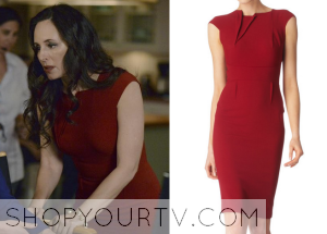 Revenge: Season 4 Episode 6 Victoria's Red Dress | Shop Your TV