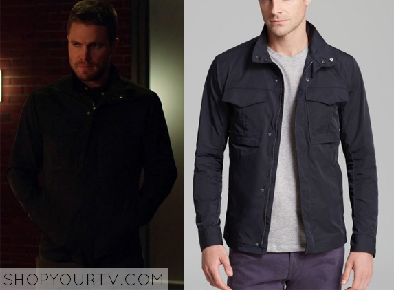 Oliver queen outlet coat