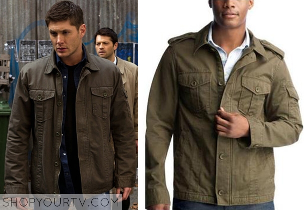 Sam winchester clearance green jacket