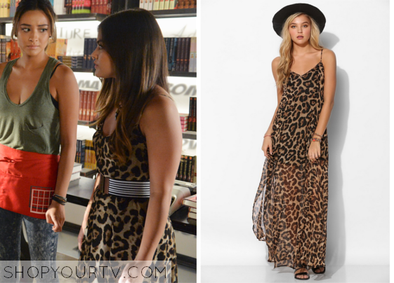 reverse leopard print chiffon maxi dress