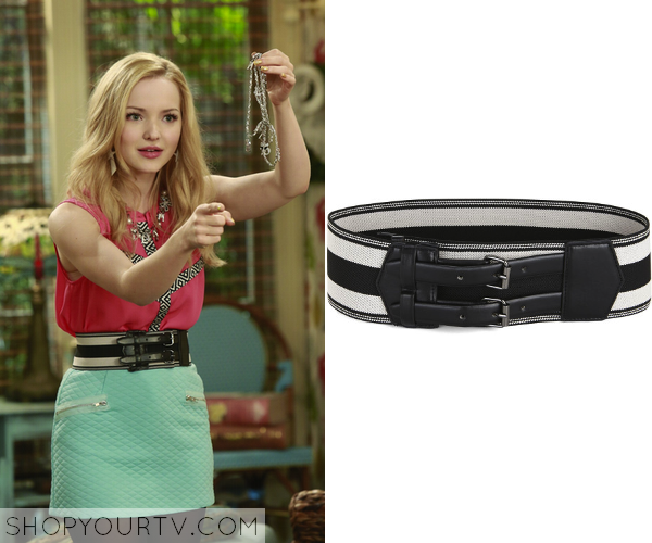 Liv Maddie Season 2 Episode 9 Liv s Striped Waist Belt Shop