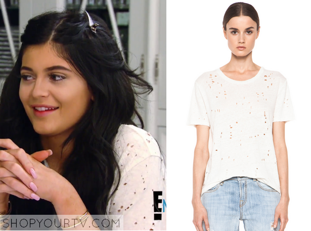 kendall and kylie white shirt