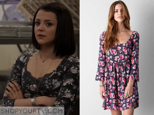 Finding Carter Season 2 Episode 3 Carter S Black Floral Print Dress Fashion Clothes Outfits