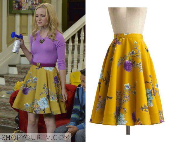 Liv & Maddie: Season 2 Episode 15 Maddie's Pink Embroidered Top