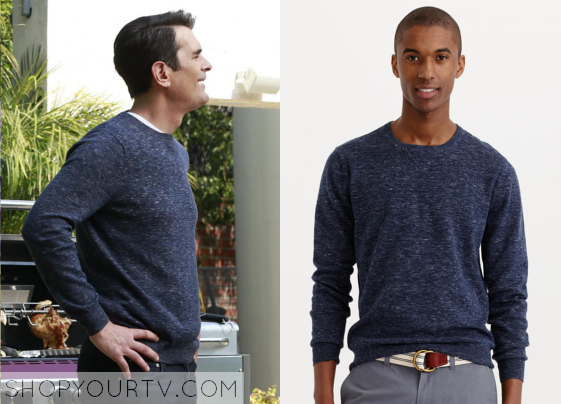 Modern Family Season 6 Episode 19 Phil S Marled Pullover Sweatshirt Shop Your Tv