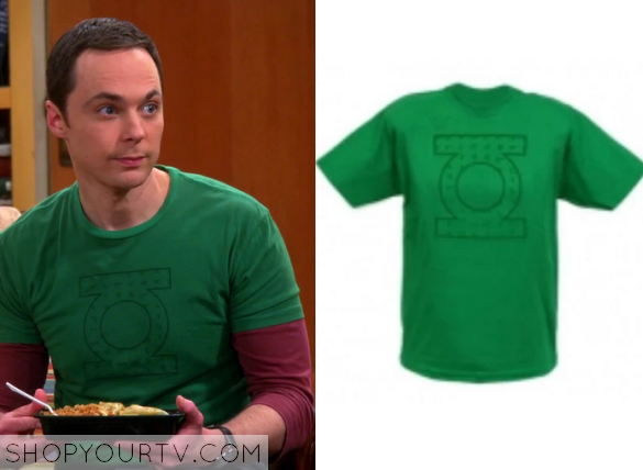 Sheldon Cooper Green Lantern Shirt Continental Hurghada Com