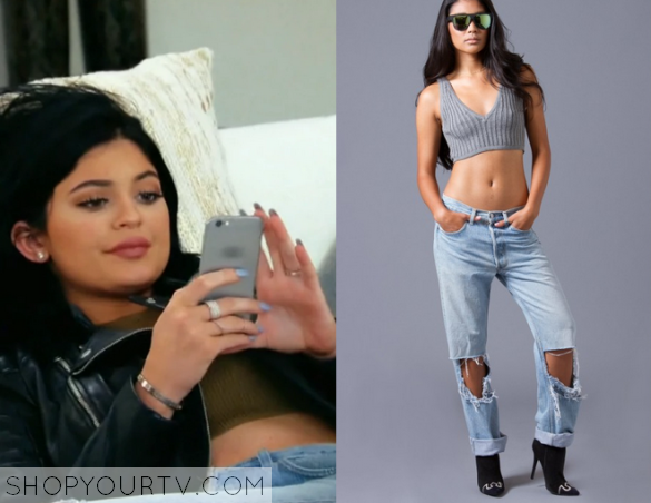 KUWTK: Season 9 Episode 10 Kendall's Grey Athletic Top