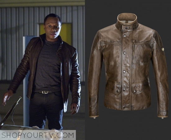 iZombie: Season 1 Episode 12 Clive's Brown Leather Jacket | Shop Your TV