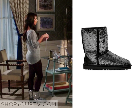 silver sequin uggs