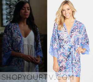 Devious Maids Season Episode Rosie S Floral Lace Robe Shop Your Tv