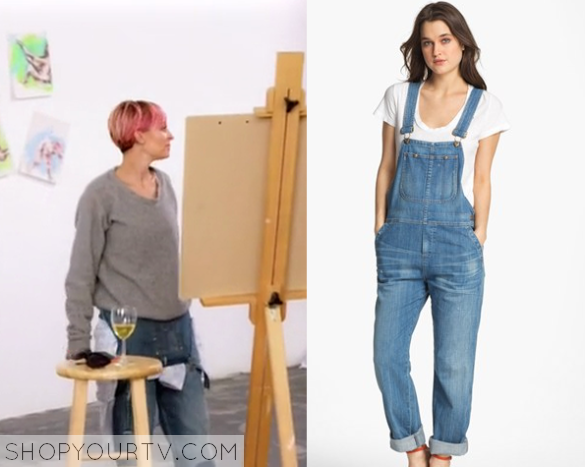 frankie grace denim overalls