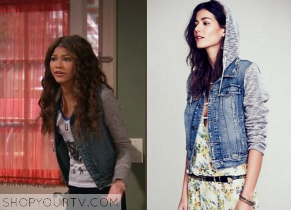 K.C. Undercover: Season 1 Episode 2 K.C.'s Hooded Denim Jacket | Shop ...