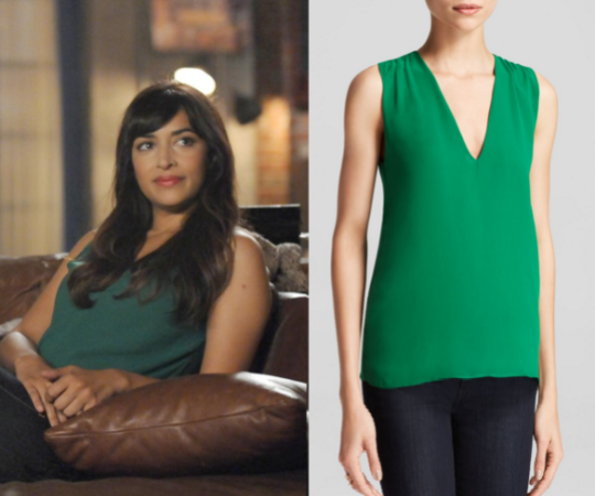 New Girl Season 5 Episode 3 Ceces Green Top Shop Your Tv 7513