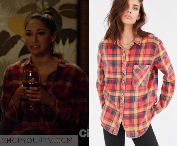 Cooper Barretts Guide: Season 1 Episode 2 Kelly's Red Plaid Shirt ...