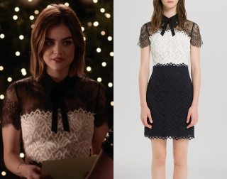 Pretty Little Liars: Season 6 Episode 17 Aria's Black and White Lace ...