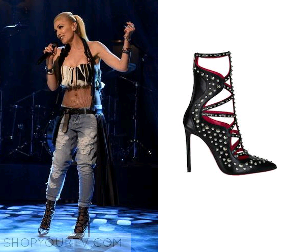 SNL: Season 41 Episode 16 Gwen's Black Spike Pumps | Shop Your TV