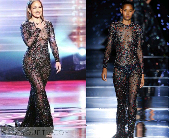 jlo sequin dress