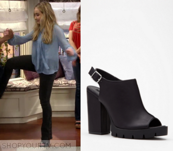 Girl Meets World: Season 3 Episode 4 Maya's Black Slingbacks | Shop Your TV