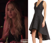Pretty Little Liars: Season 7 Episode 2 Hanna's Black Dress | Shop Your TV