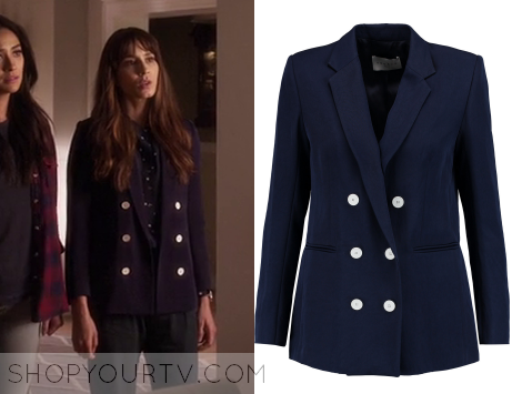 Pretty Little Liars: Season 7 Episode 2 Spencer's Button Blazer | Shop ...