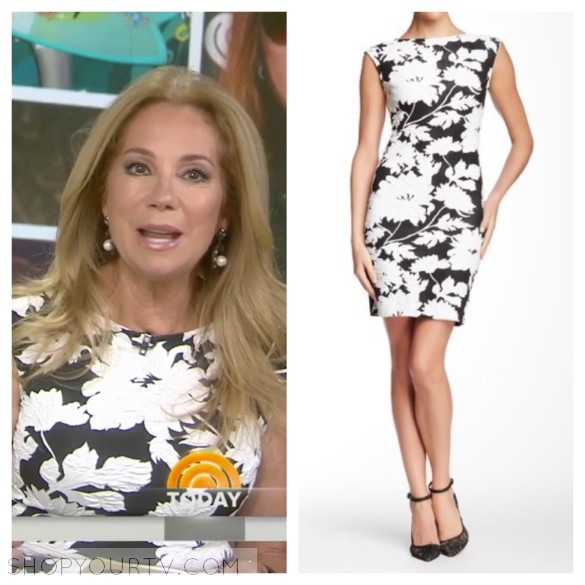 The Today Show: June 2016 Kathy Lee's Black and White Boatneck Floral ...