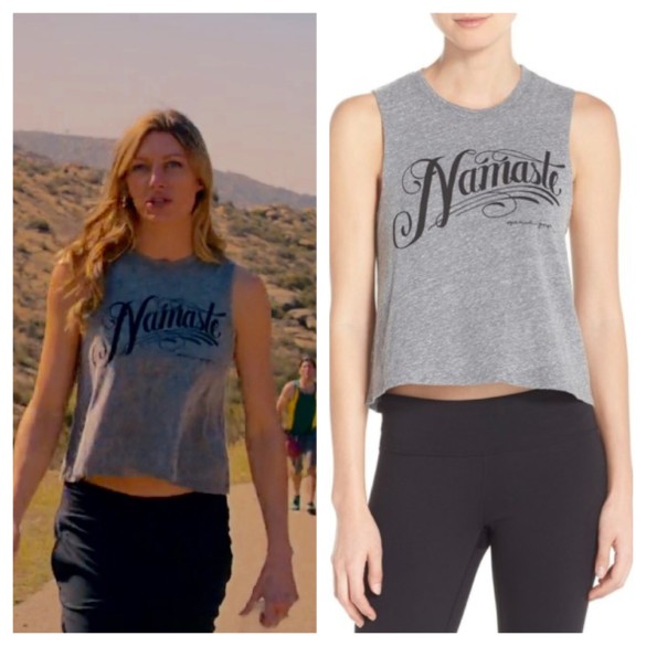 Mistresses: Season 4 Episode 2 Josslyn's Black Mesh Sleeveless Exercise Top