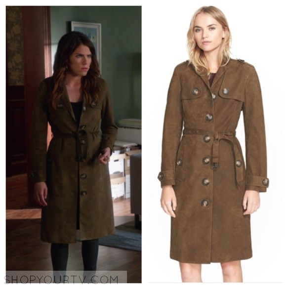 burberry suede coat