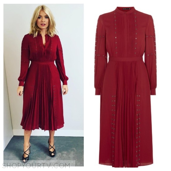 holly willoughby karen millen dress