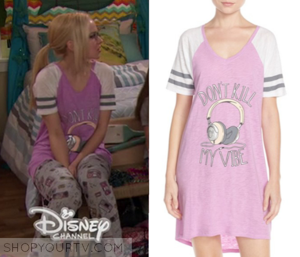 Liv & Maddie: Season 2 Episode 15 Maddie's Pink Embroidered Top