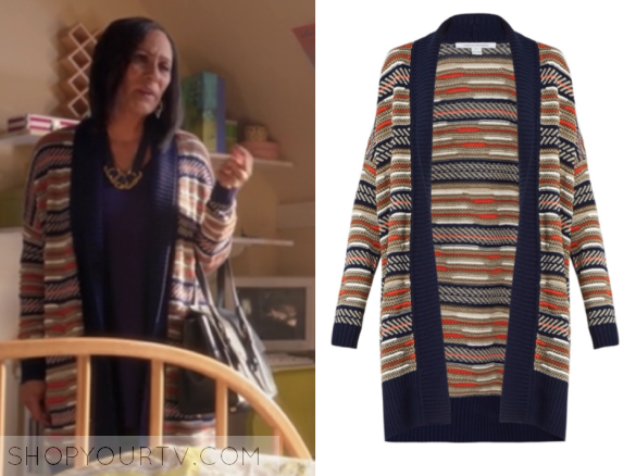 The Mindy Project: Season 5 Episode 6 Sonu's Striped Cardigan | Shop ...