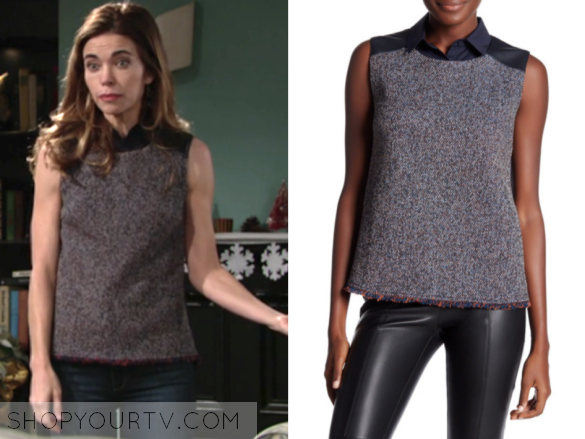 Victoria Newman Fashion, Clothes, Style and Wardrobe worn on TV Shows ...