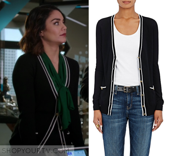 Powerless: Season 1 Episode 2 Emily's Trim Cardigan | Shop Your TV